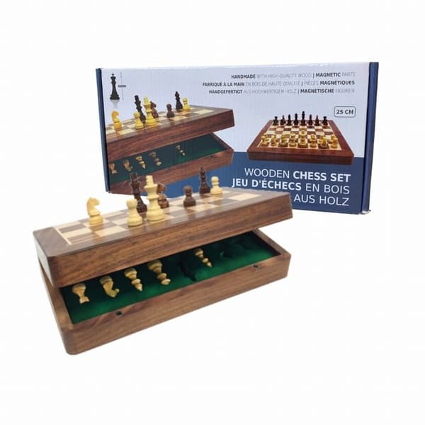 FÄLLBART SCHACKBRÄDE 25CM KUNG 44MM