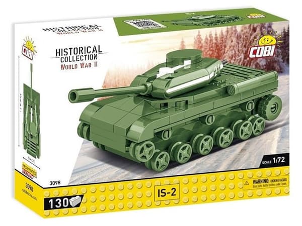 Modell - COBI - IS-2 - 130 delar - 1:72 - Grön