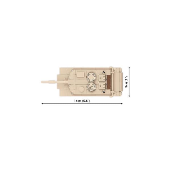 Modell - COBI - Abrams M1A2 - 1:72 - 174 delar - Beige