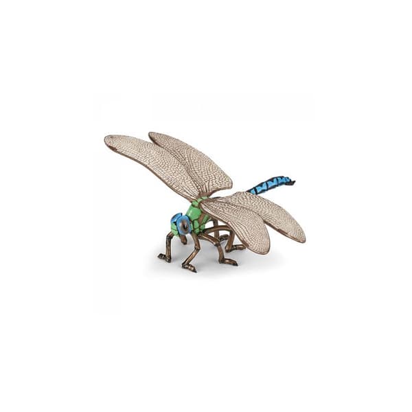 Figurine - Papo - Trollslända - Blå - Plast - Barn