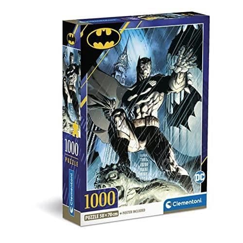 Pussel - CLEMENTONI - BATMAN - 1000 bitar - Temat Tecknade serier - För vuxna