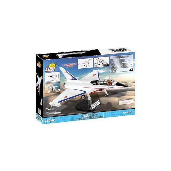 COBI 5931 - RAFALE A TEKNIKDEMONSTRATOR - VIT FLYGPLAN - BYGGSET
