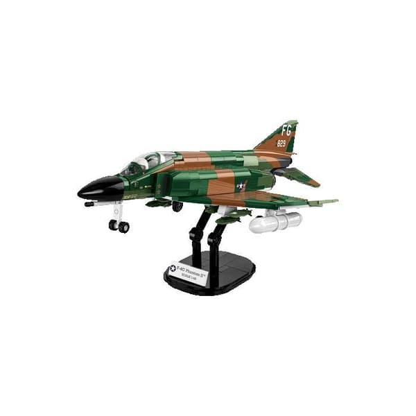 COBI 2427 - F-4C PHANTOM II - BYGGLEK - GRÖN - FLYGPLAN