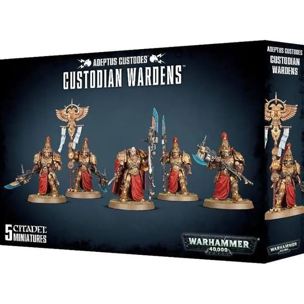 Spelverkstad Warhammer 40k Figur - Adeptus Custodes Custodian Wardens