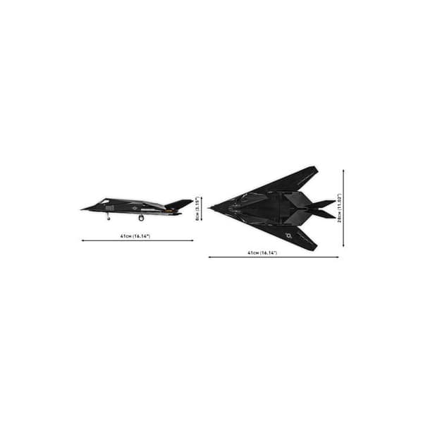 COBI 5903 - LOCKHEED F-117 NIGHTHAWK - BYGGSET - SVART