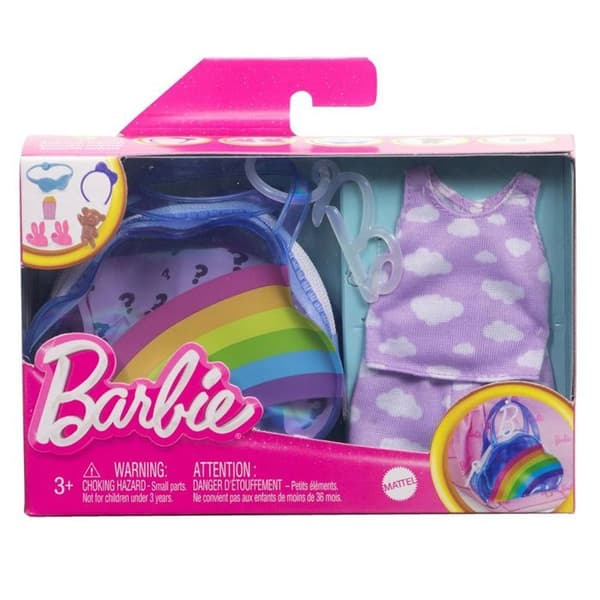 Pyjamafest | Barbie HRH48 | Mattel | Premium Dockkläder