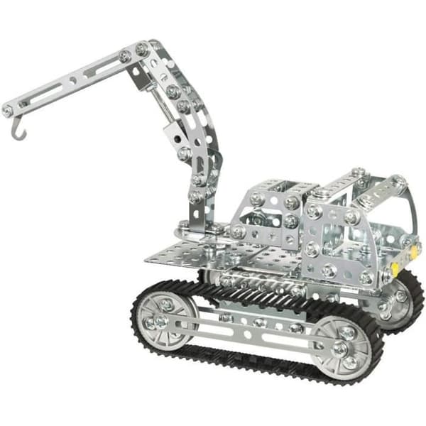 Byggset - Eitech - C09 - Grävmaskin - Bandkran - Metall