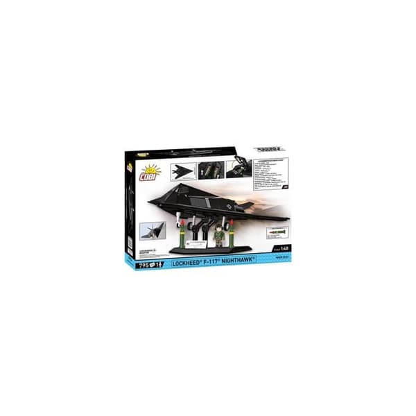 COBI 5903 - LOCKHEED F-117 NIGHTHAWK - BYGGSET - SVART