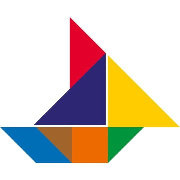 Tangram barn