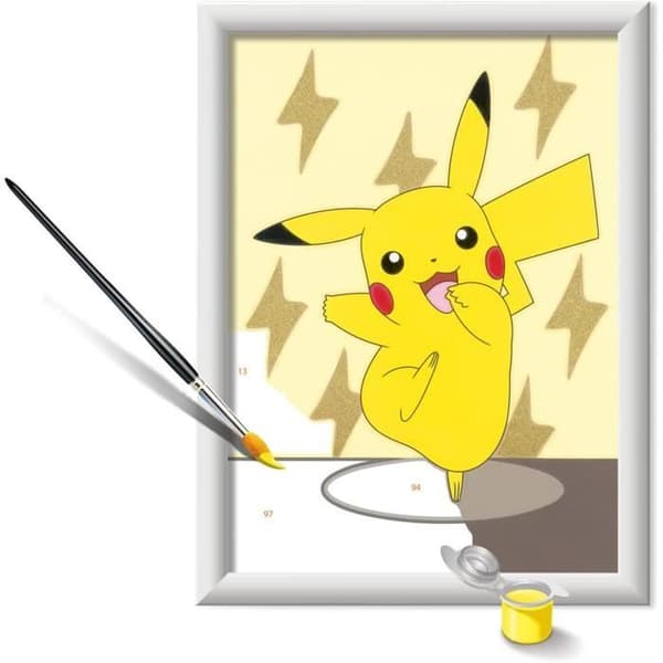 Målning -Pikachu- Barn