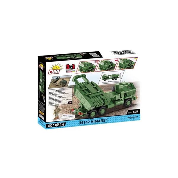 Maquette - COBI - M142 HIMARS - Plast - Grå - Att montera själv