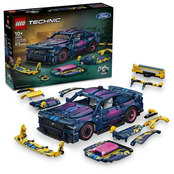 LEGO Technic 42236 Ford Mustang GT Bil att Anpassa - Spel från 10 år - Presentidé