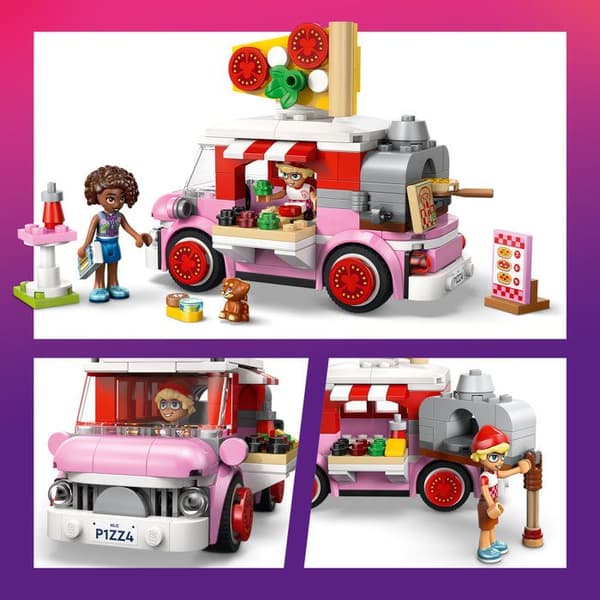 LEGO Friends 42694 Pizzabil - Byggset från 6 år - Rollspel - Present