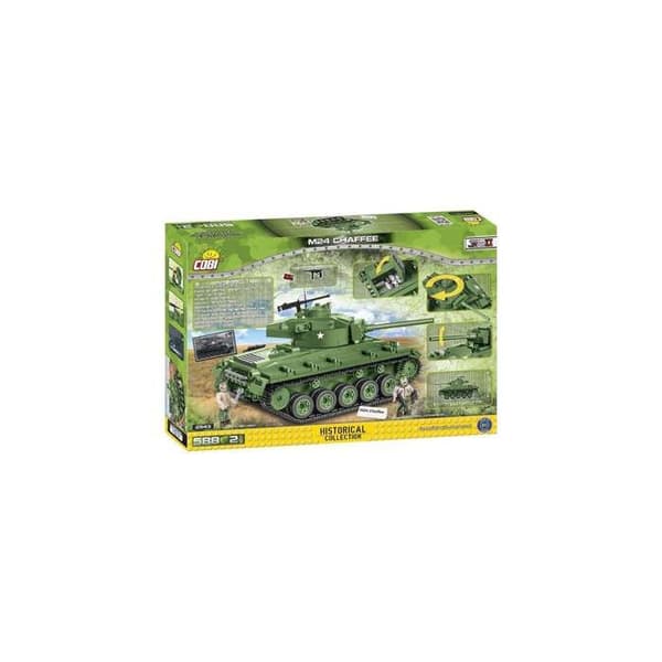 Byggspel - Cobi 2543 - M24 Chaffee