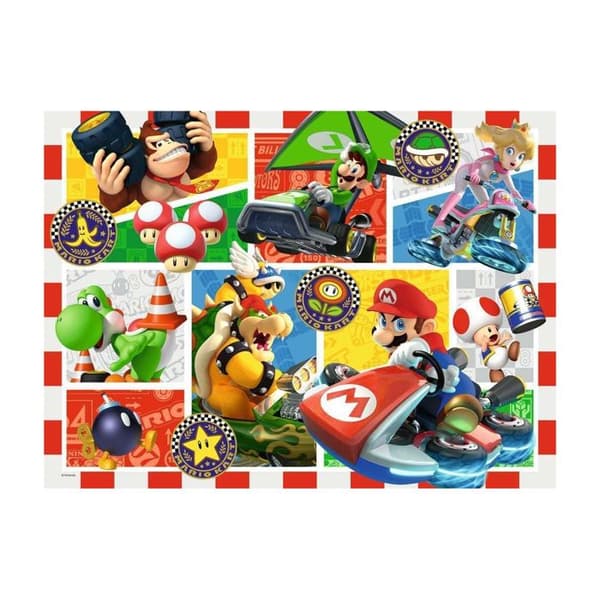 Pussel 150p XXL Mario Kart-loppet