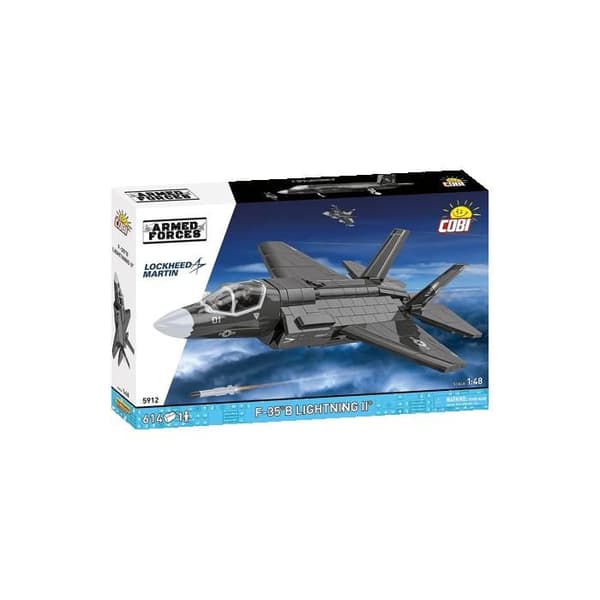 BYGGLEK - COBI - F-35B LIGHTNING II - Svart