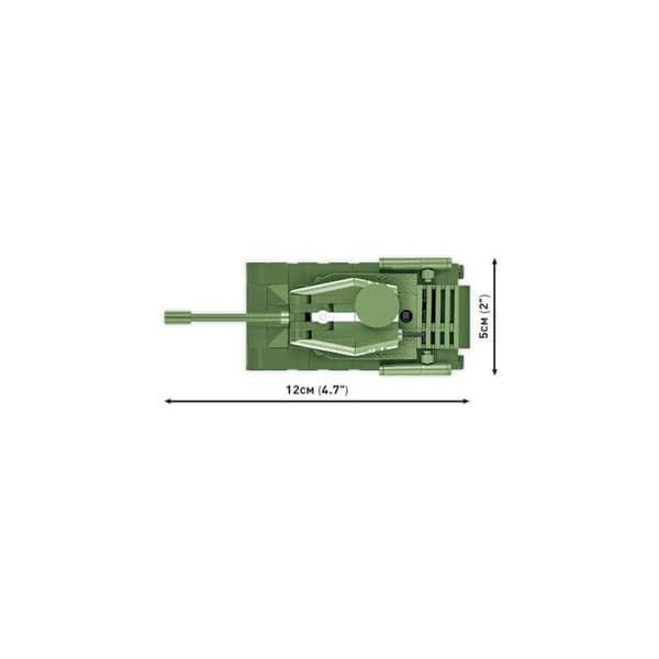 Modell - COBI - IS-2 - 130 delar - 1:72 - Grön