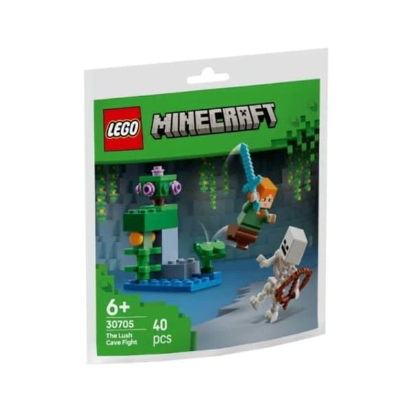 LEGO Minecraft Konfrontation i den Lummiga Grottan - 30705