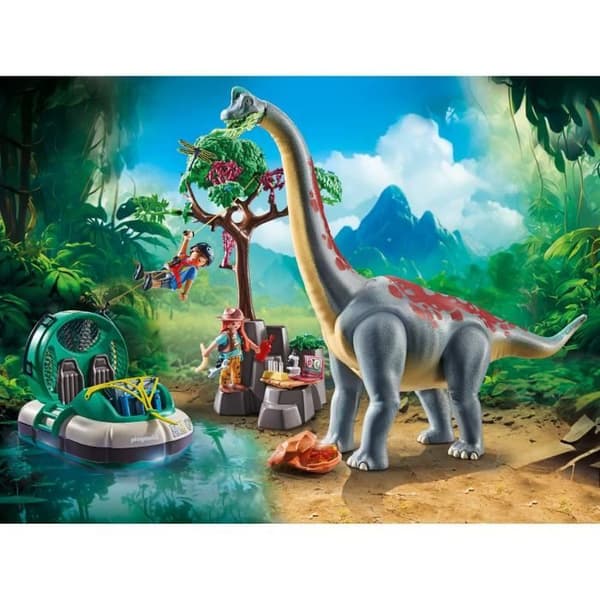 PLAYMOBIL 71819 Brachiosaurus, utforskare, luftkudde