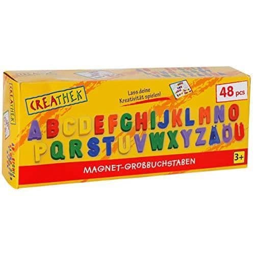 Creathek Magnetiska Versaler (48A Bitar)