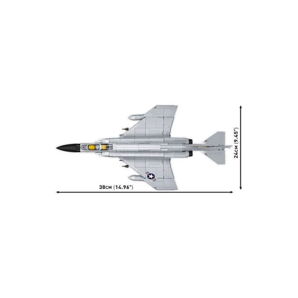 Byggset - COBI - F-4 Phantom II - 703 bitar - Grå - 1:48