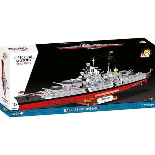Byggset - COBI - 4860 - Röd och vit - Svart - 3,41 kg
