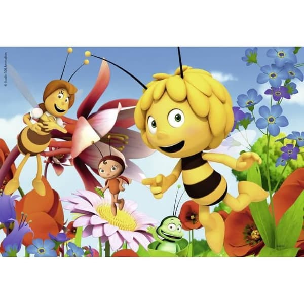 Pussel 12 bitar 2 pussel - Maya the Bee