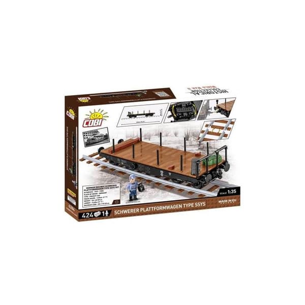 Modell - COBI - 6284 - Transportvagn - 424 bitar - 1:35 - Vit