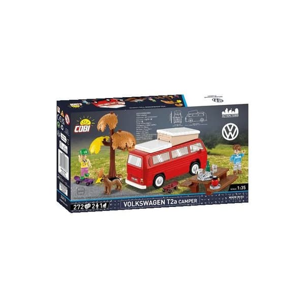 Modell - COBI - Volkswagen T2a Camping COBI-24616 - Vikt 0.4