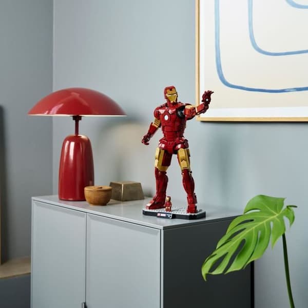 LEGO Marvel 76344 Iron Man Mark 3 Samlarutgåva - Byggsats för Vuxna