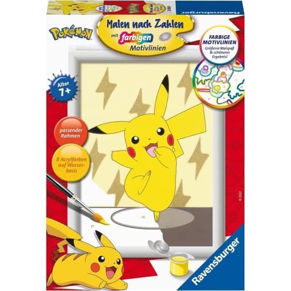 Målning -Pikachu- Barn