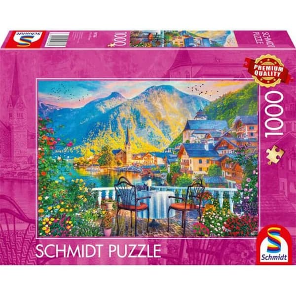 Pussel 1000 bitar: Pittoreska Hallstatt