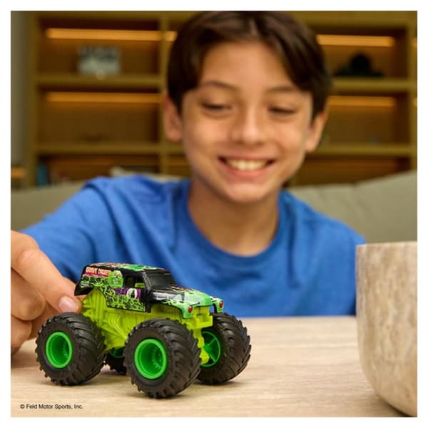 Spin Master Monster Jam leksaksbil 1:64 Smash And Bash 1-Pack