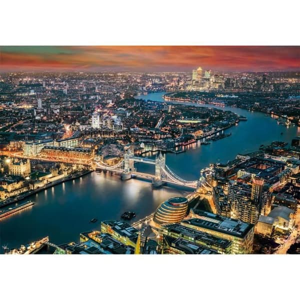 Pussel 2000 bitar: Luftbild av London