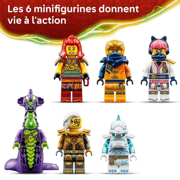 LEGO NINJAGO 71868 Braséras Transformabla Drakrobot - 2-i-1 Ninja Leksak från 9 år
