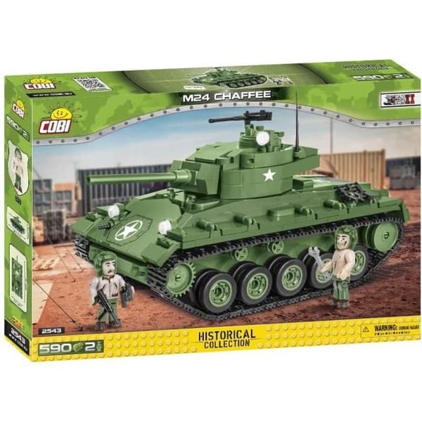 Byggspel - Cobi 2543 - M24 Chaffee