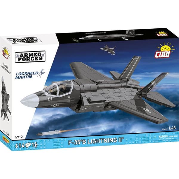 BYGGLEK - COBI - F-35B LIGHTNING II - Svart