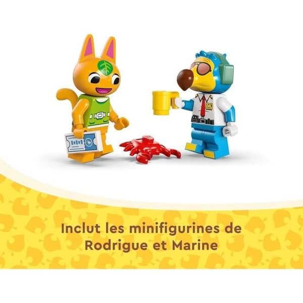 LEGO® Animal Crossing 77051 Flygresor med Dodo Airlines - Set med flygplan