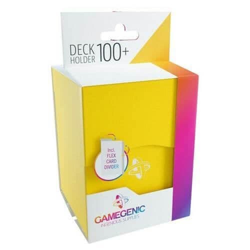 Gamegenic Deck Holder Deck Box (rymmer 100 ärmar) - Gul