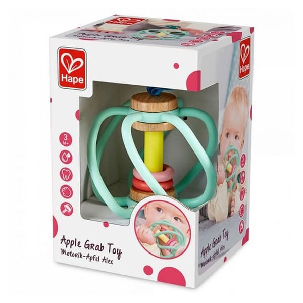 Silicon- och tränappar - HAPE - Rosa