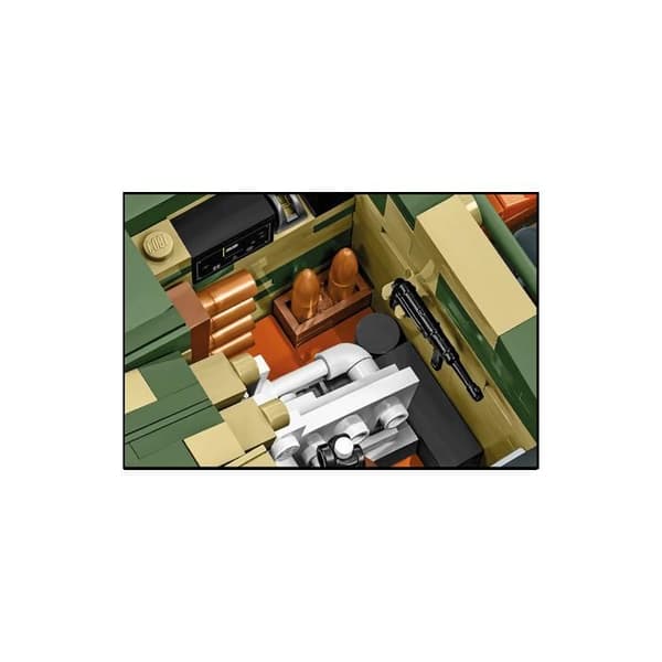 COBI 2676 - STUG III AUSF. G - BYGGSET - GRÖN