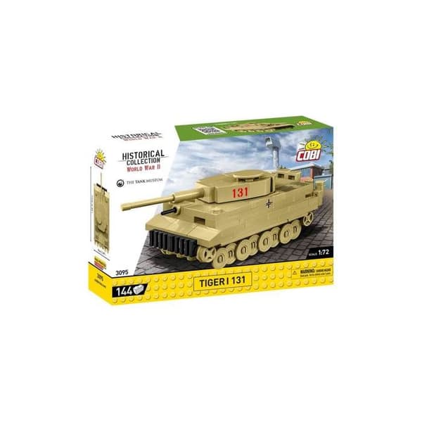Maquette - COBI - TIGER I 131 - 500 bitar - Plast - Självmontering