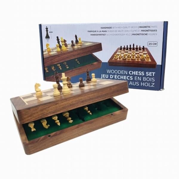 FÄLLBART SCHACKBRÄDE 25CM KUNG 44MM