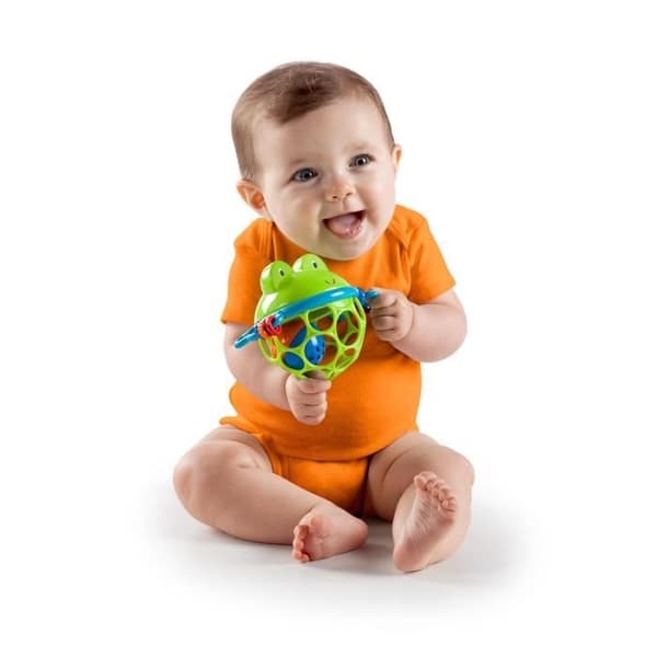 O BALL Hochet Grenouille Jingle & Shake Pal™ - 0 månader+