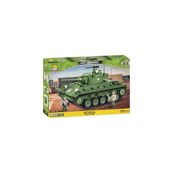 Byggspel - Cobi 2543 - M24 Chaffee