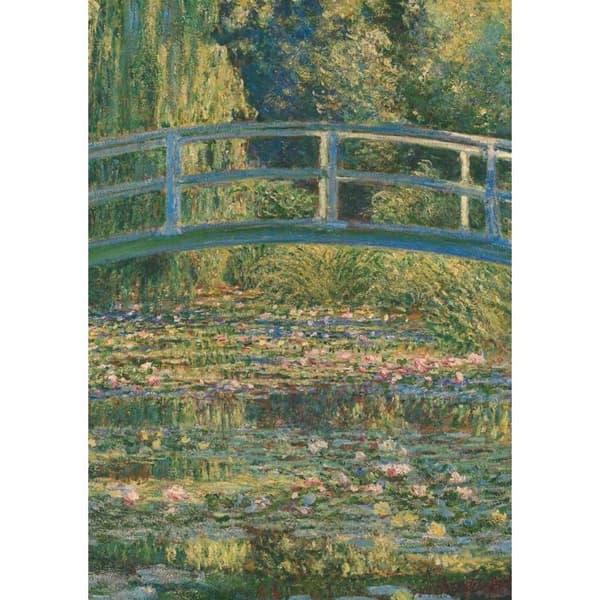 Pussel 1000 bitar Piatnik Japansk Bro impressionist