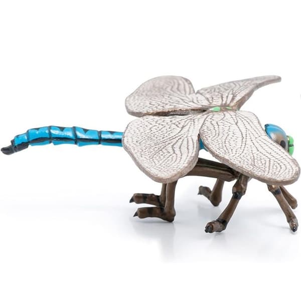 Figurine - Papo - Trollslända - Blå - Plast - Barn