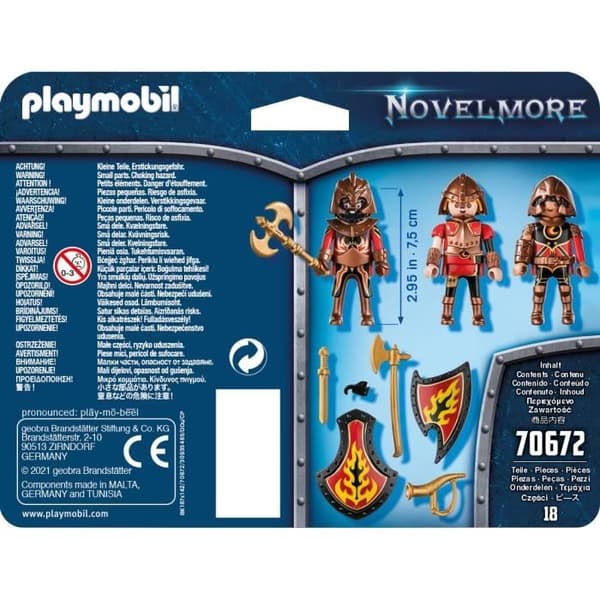 PLAYMOBIL - 70672 - 3 Burnham Raiders fighters