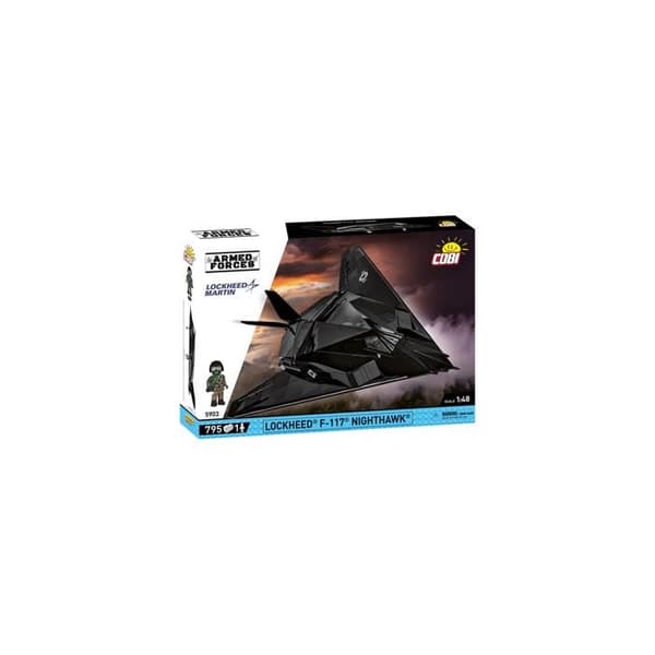 COBI 5903 - LOCKHEED F-117 NIGHTHAWK - BYGGSET - SVART