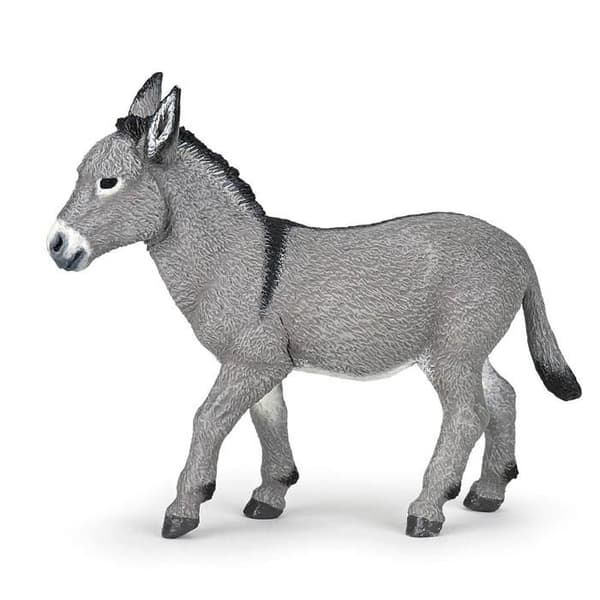 Figurine Åsna från Provence Ljusgrå